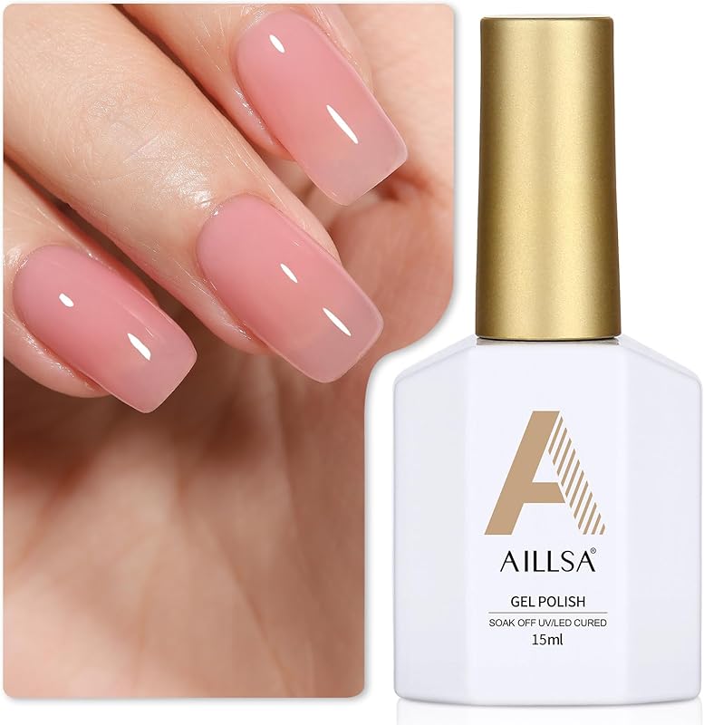 AILLSA Nude Gel Polish Translucent